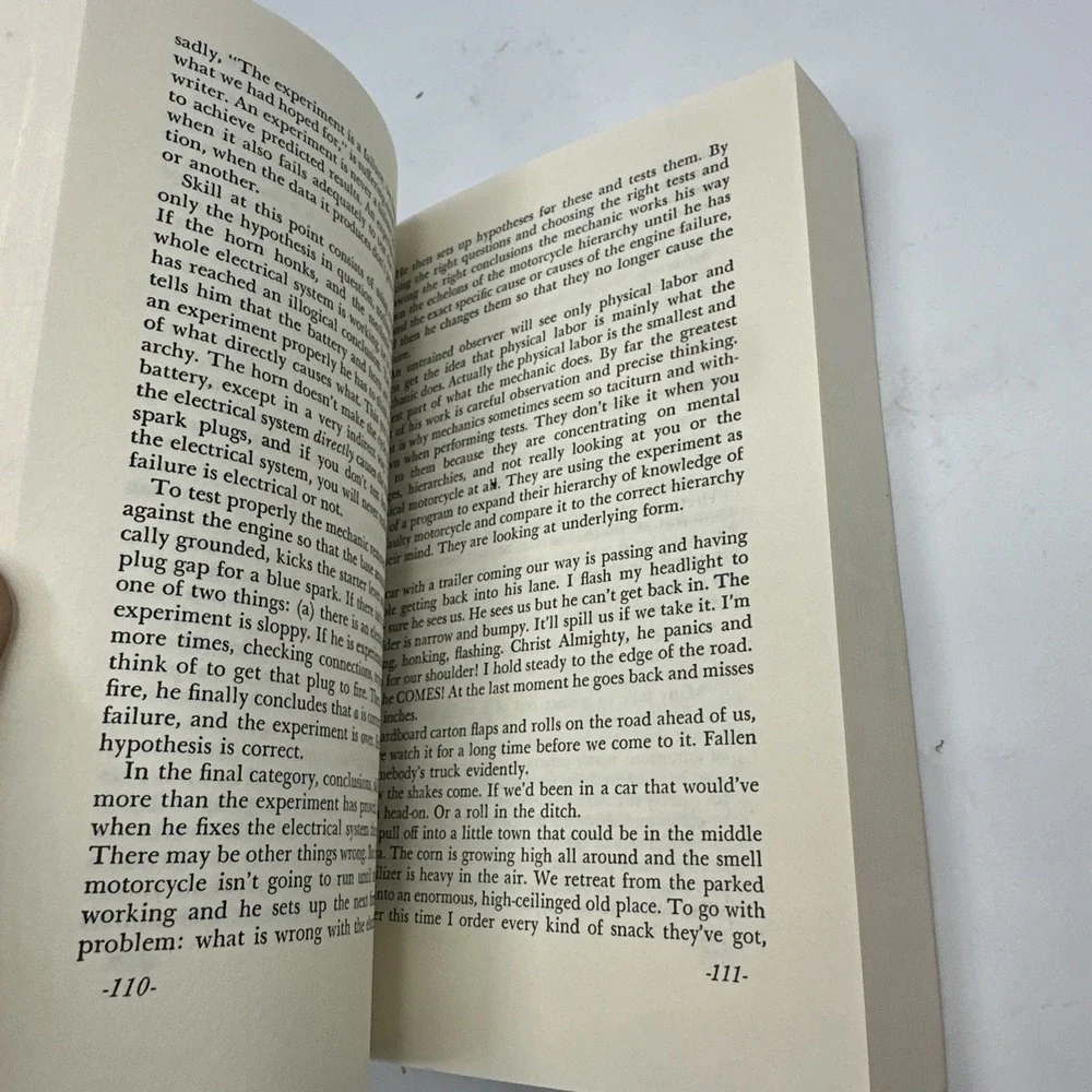 Zen and the Art of Motorcycle Maintenance: An Inquiry into Values, PB 1984